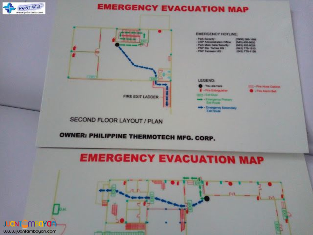 Glow in the Dark Emergency Evacuation Plans Philippines