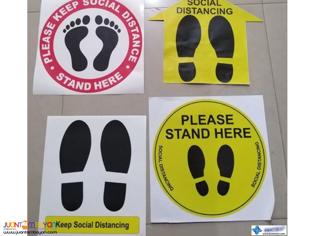 COVID-19 Safety Signs & Stickers Philippines