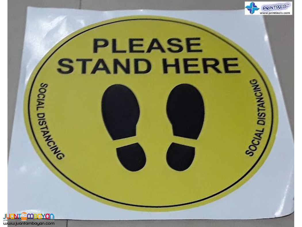 COVID-19 Safety Signs & Stickers Philippines