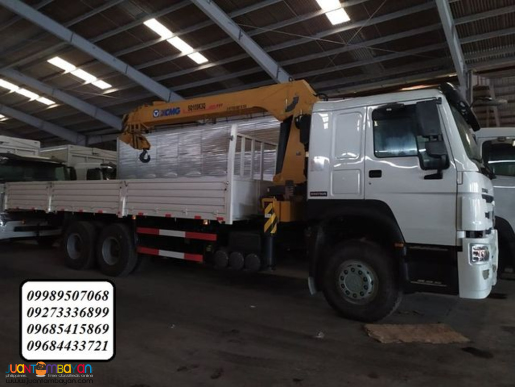 Howo a7 Boom truck 10 tons