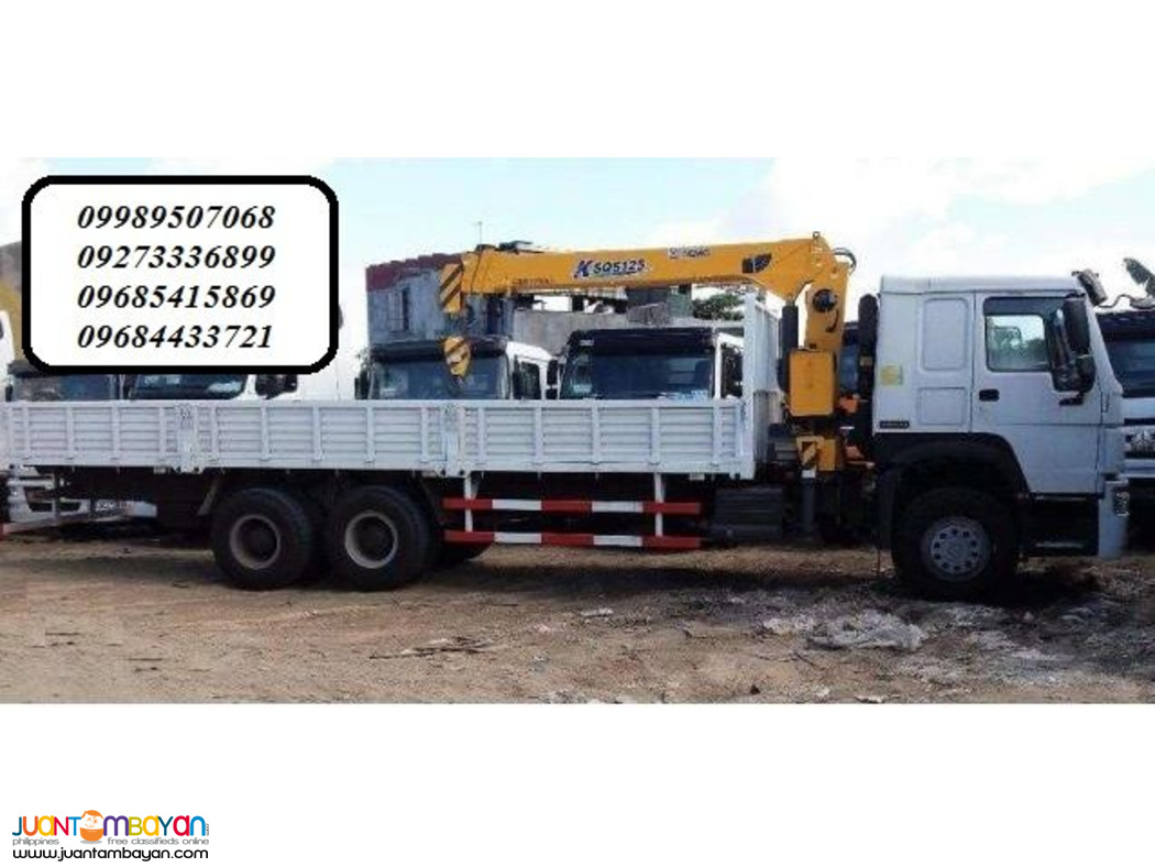 Howo a7 Boom truck 10 tons