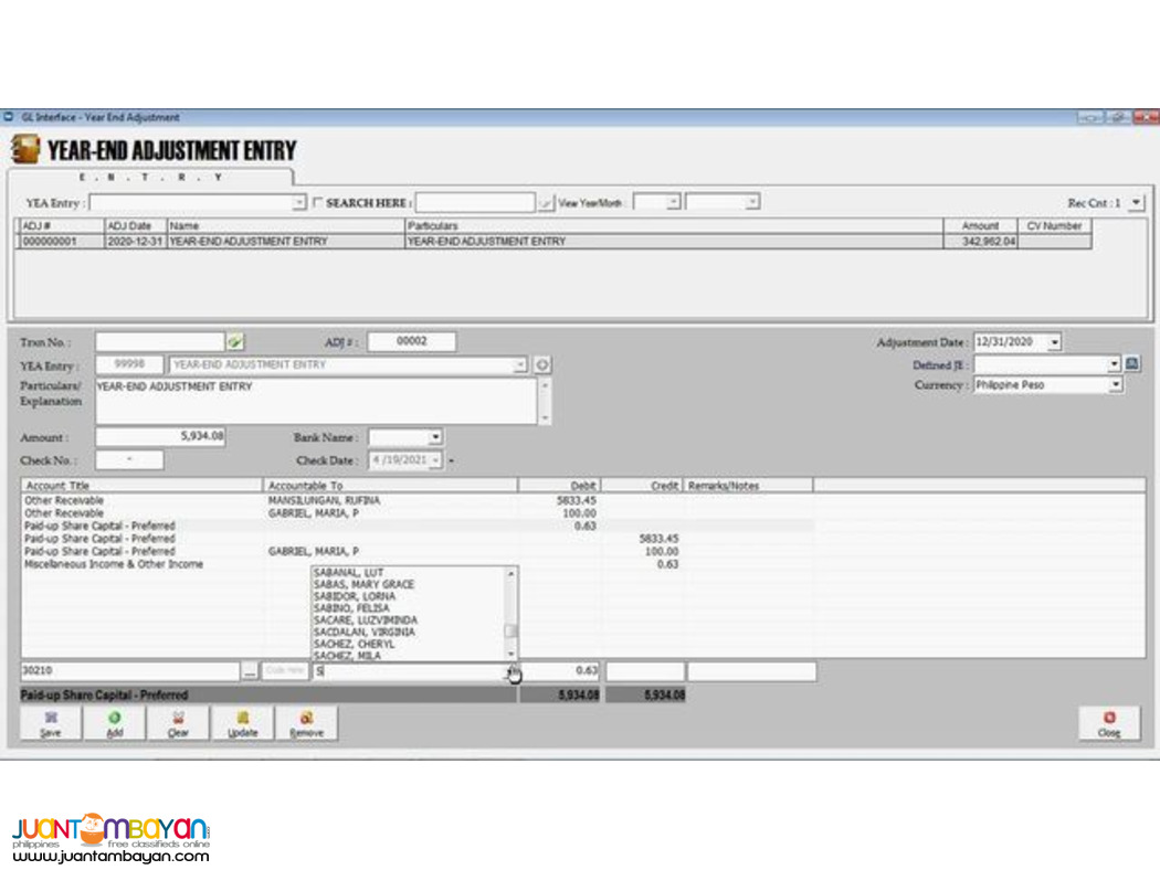 accounting System