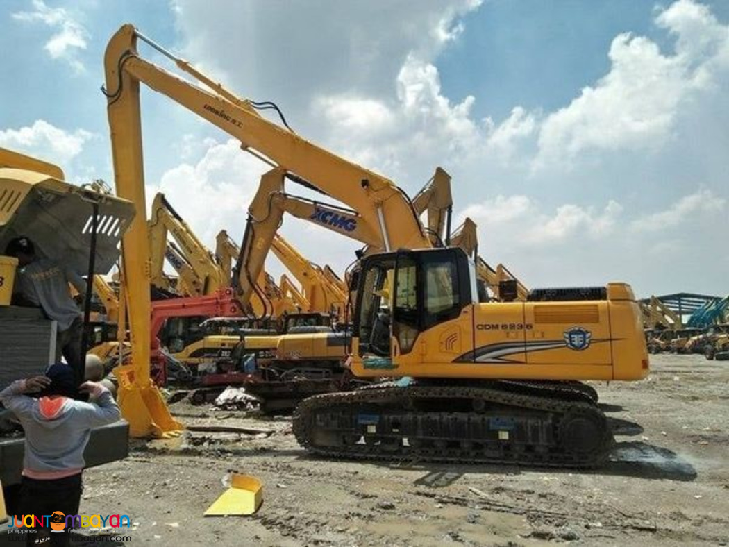 LONKING CDM6235 CRAWLER EXCAVATOR CUMMINS ENGINE, LONG ARM, 0.4