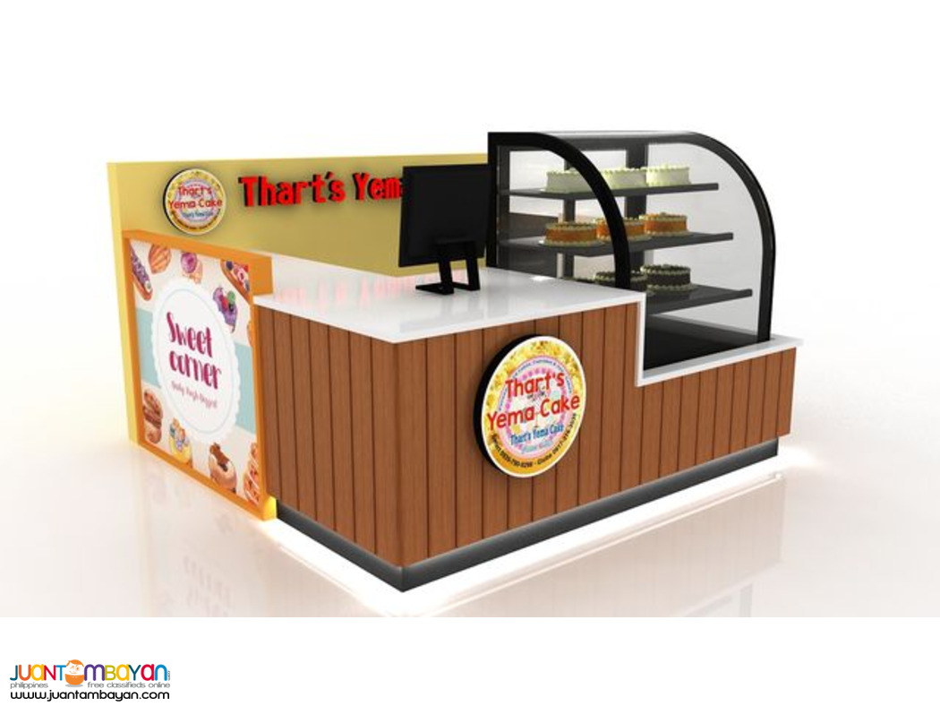 Food Cart Designer, Mall Kiosk Designer