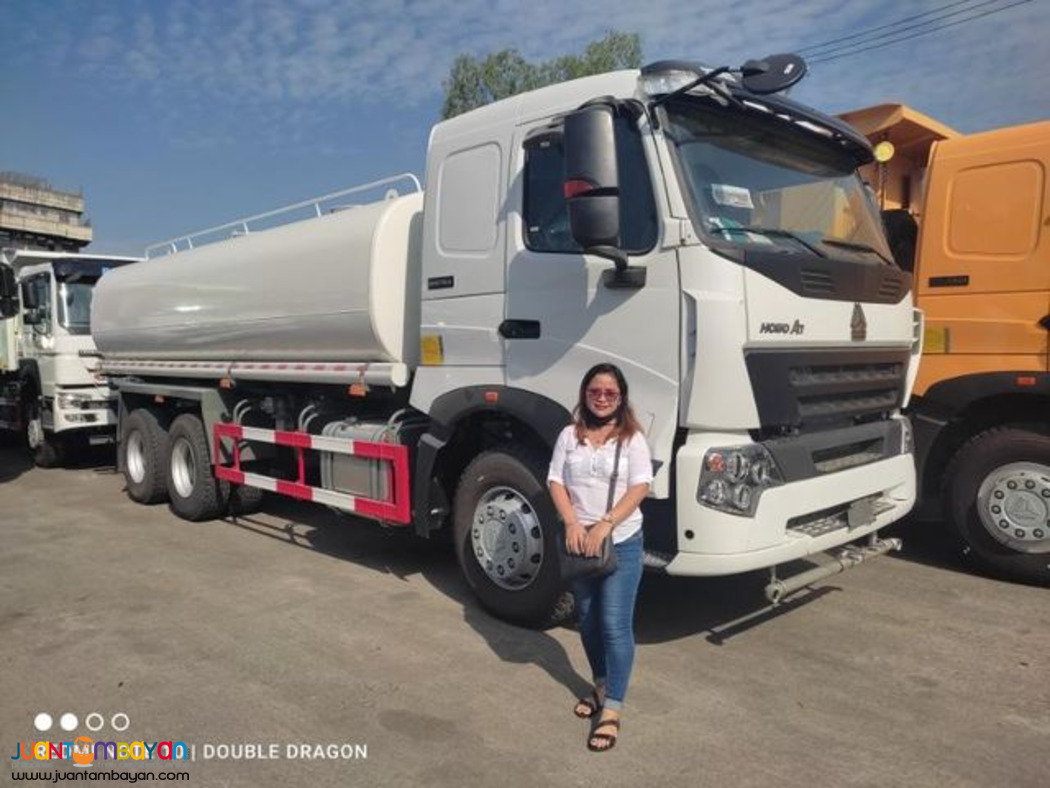 SINOTRUK HOWO A7 10 WHEELER WATER TRUCK 20KL 380HP