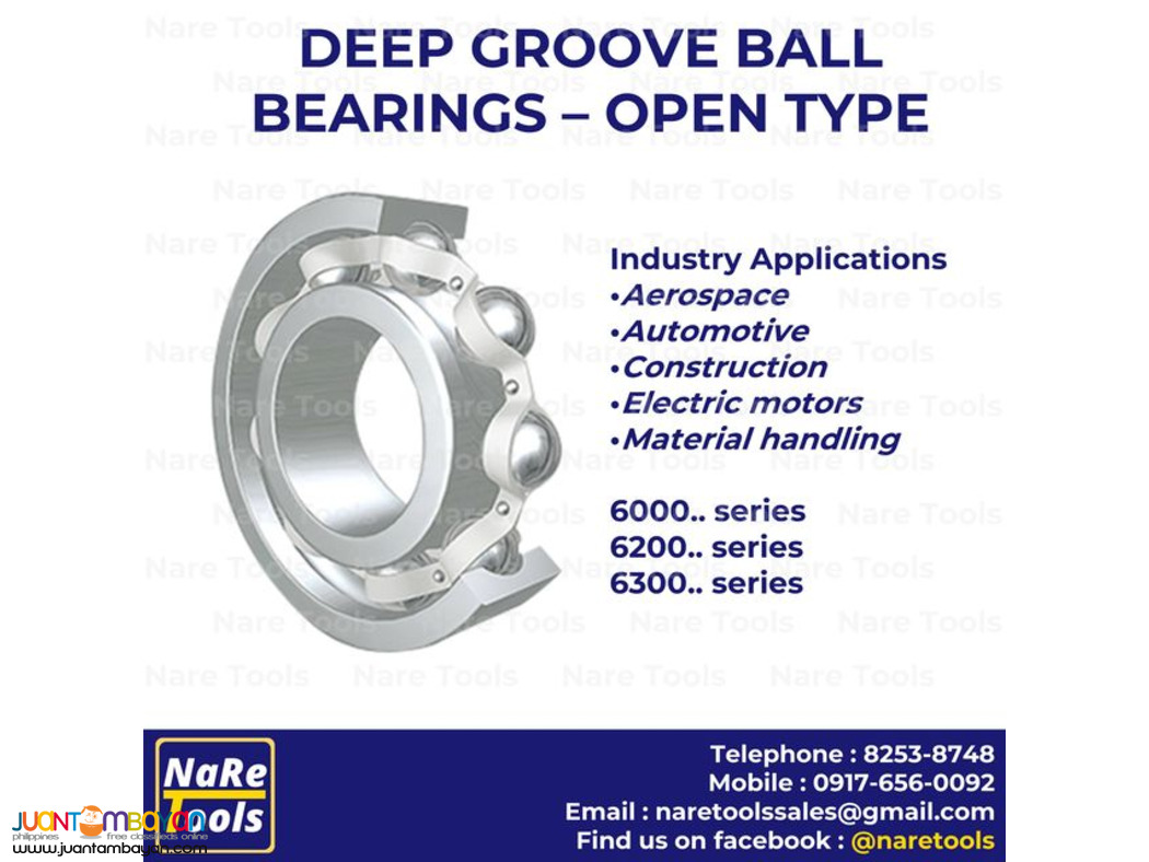 DEEP GROOVE  BALL BEARINGS