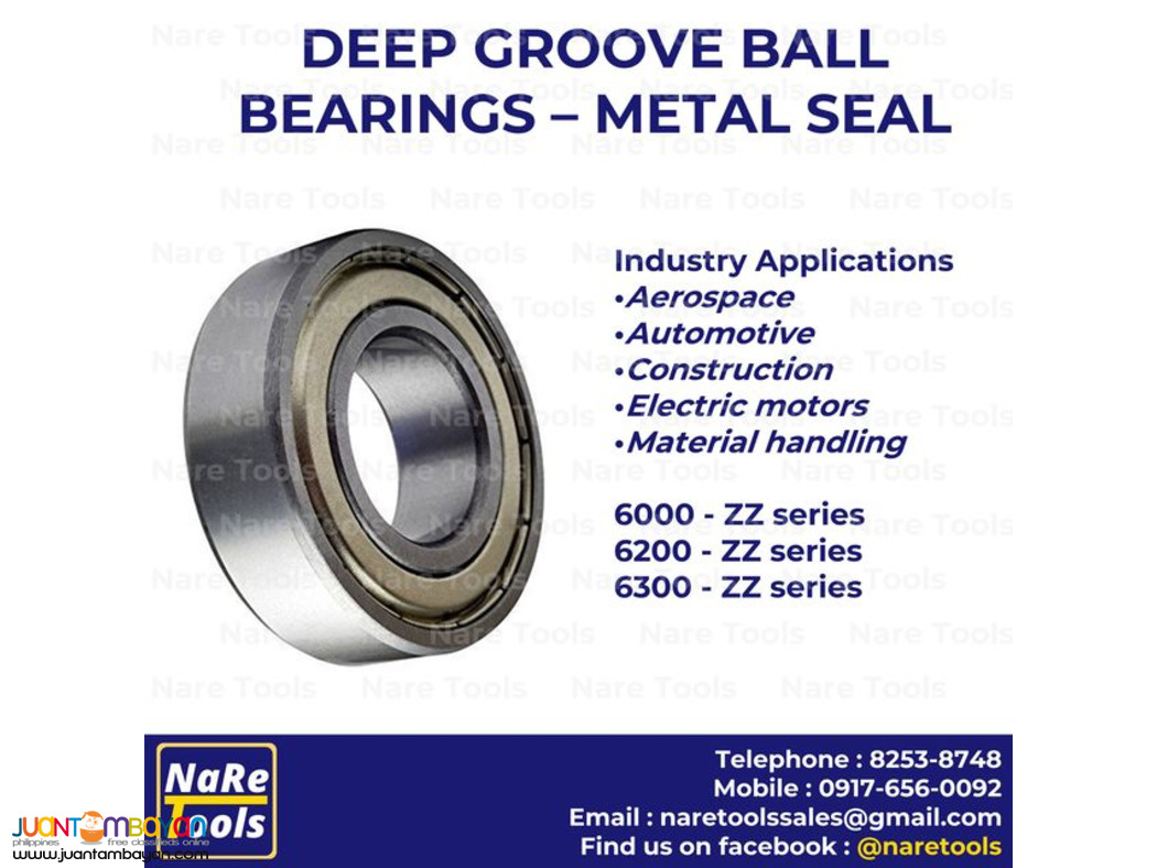 DEEP GROOVE  BALL BEARINGS