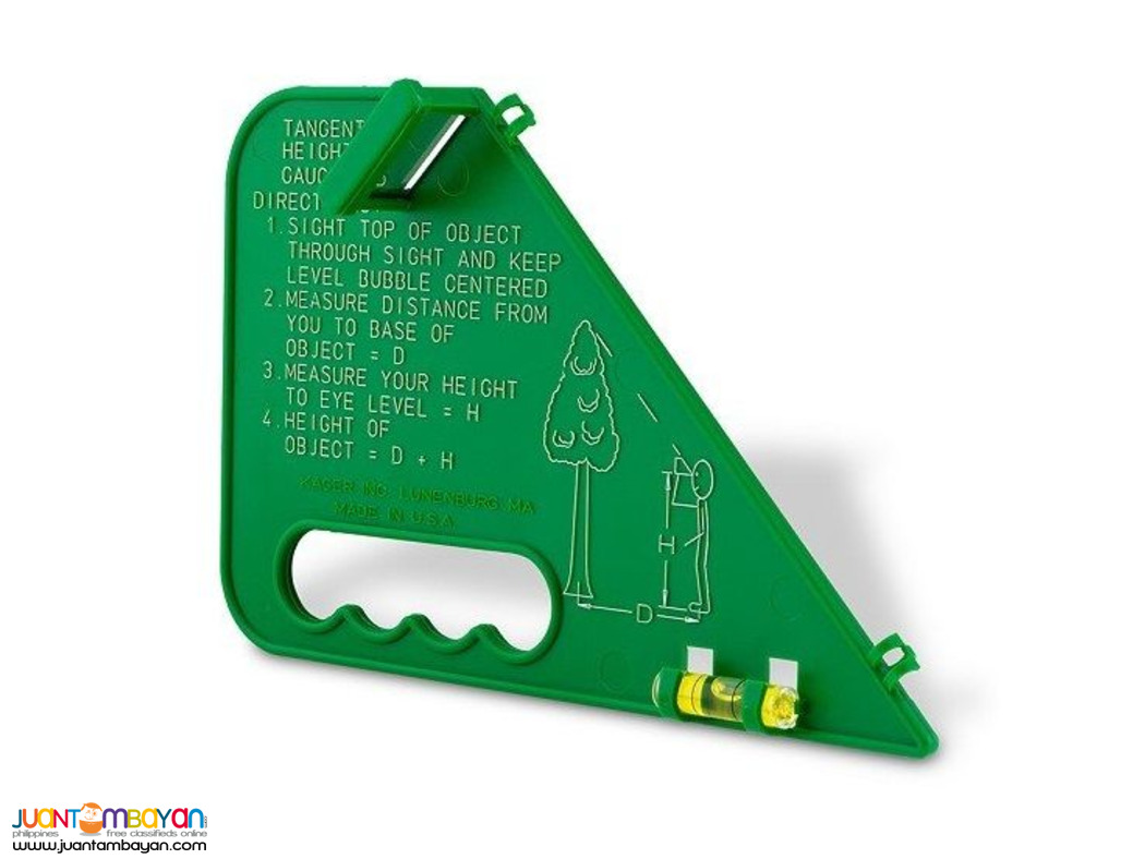 Tree Height Gauge, Tangent Height Gauge, Clinometer