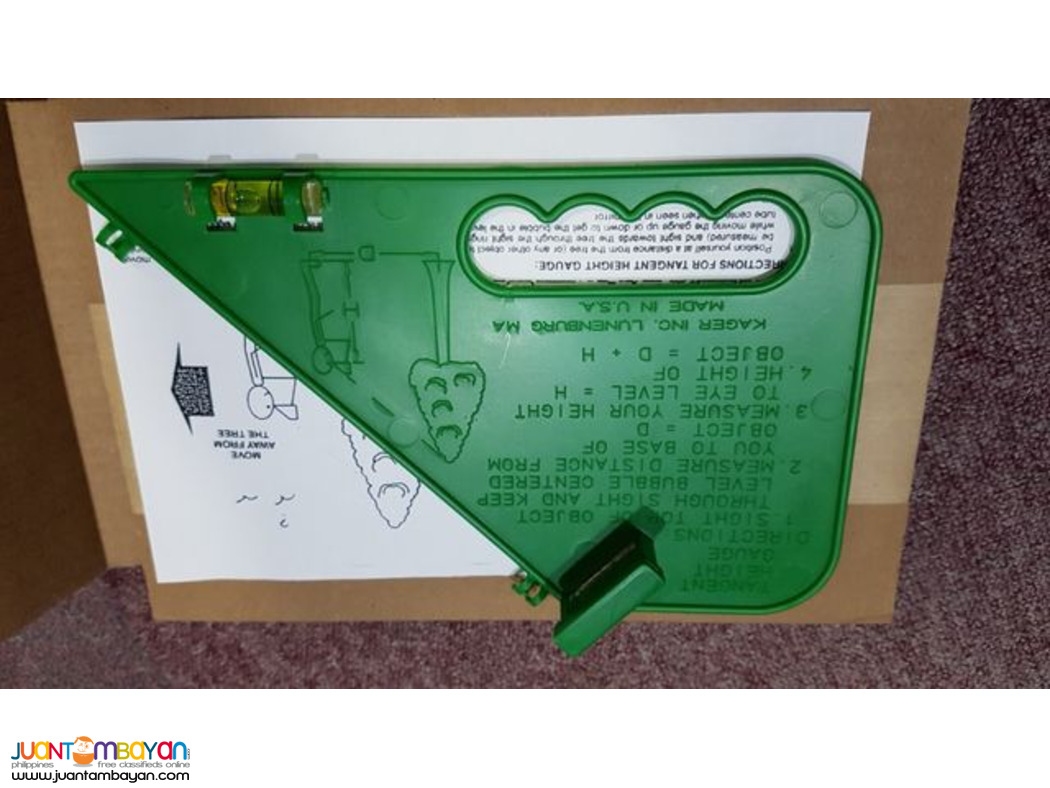 Tree Height Gauge, Tangent Height Gauge, Clinometer