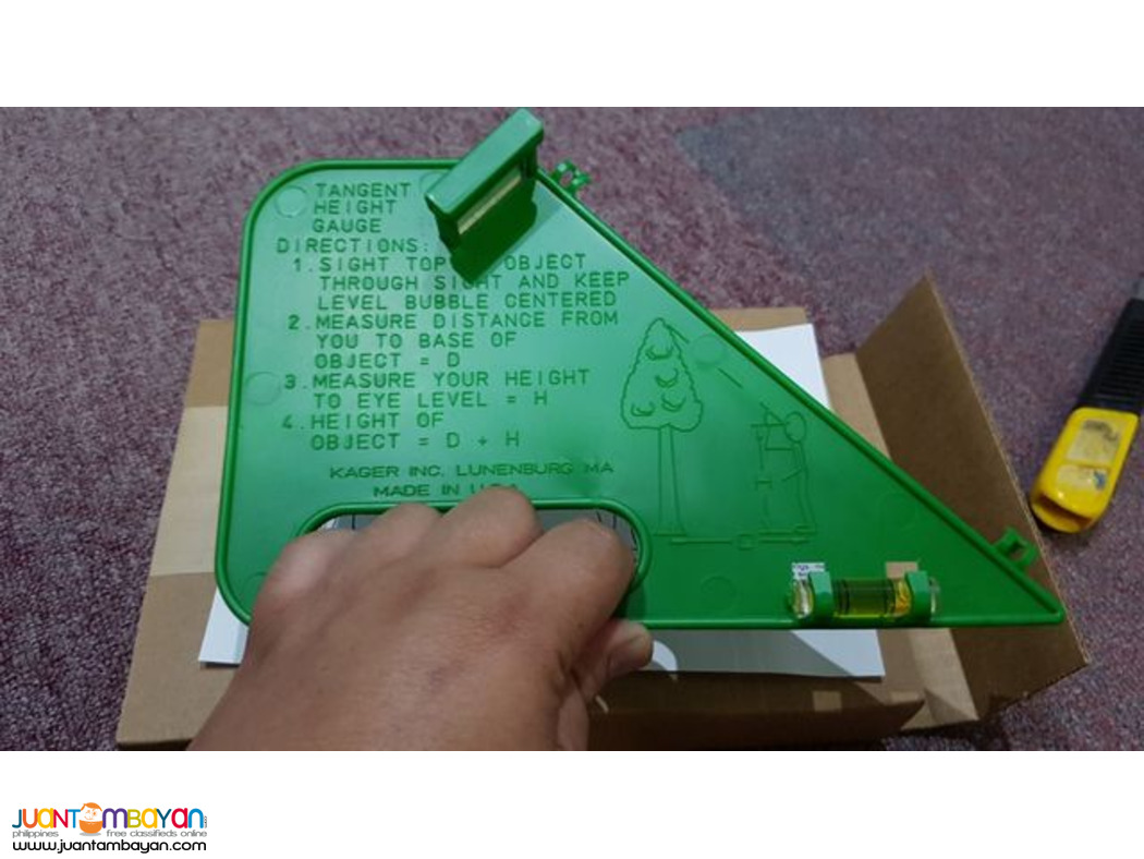 Tree Height Gauge, Tangent Height Gauge, Clinometer