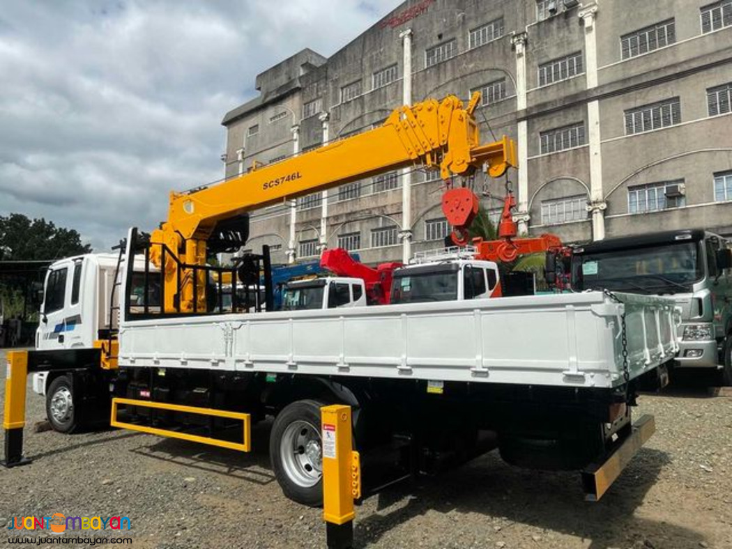 7 Tons Hyundai 6 Wheeler Boom Truck For Sale!