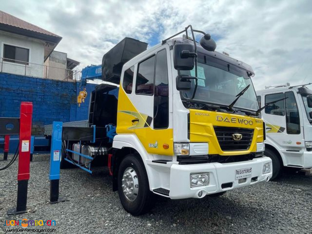 10 Tons Daewoo 10 Wheeler Boom Truck For Sale!