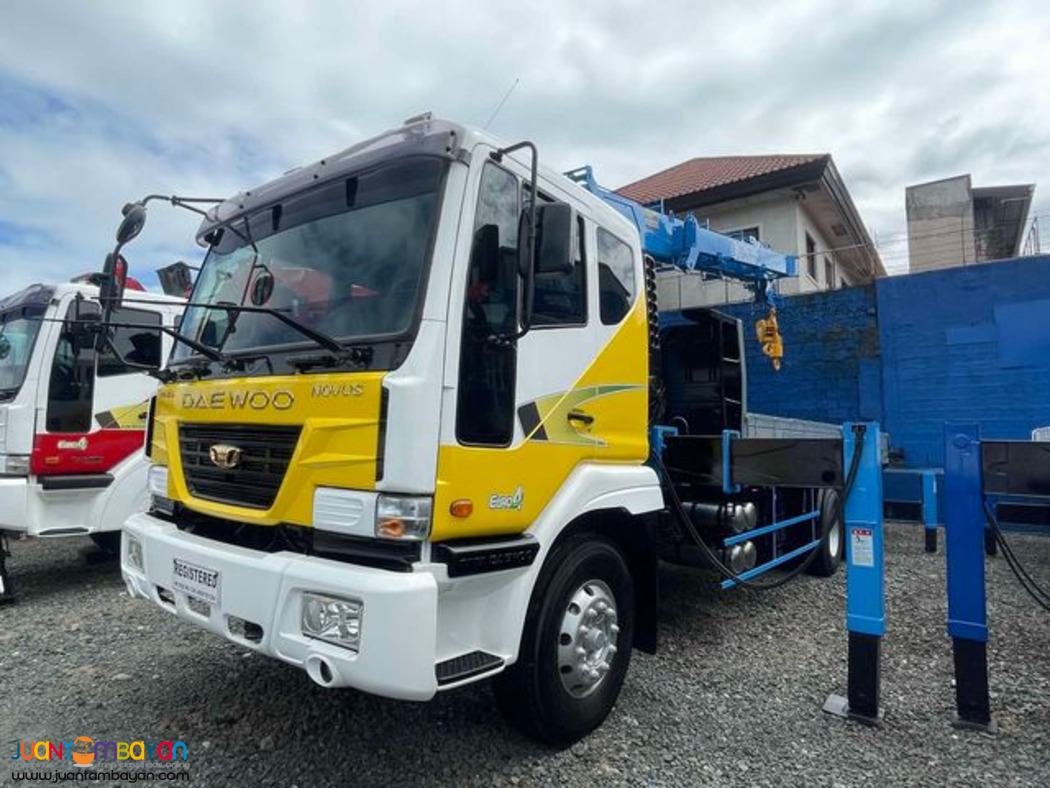 10 Tons Daewoo 10 Wheeler Boom Truck For Sale!