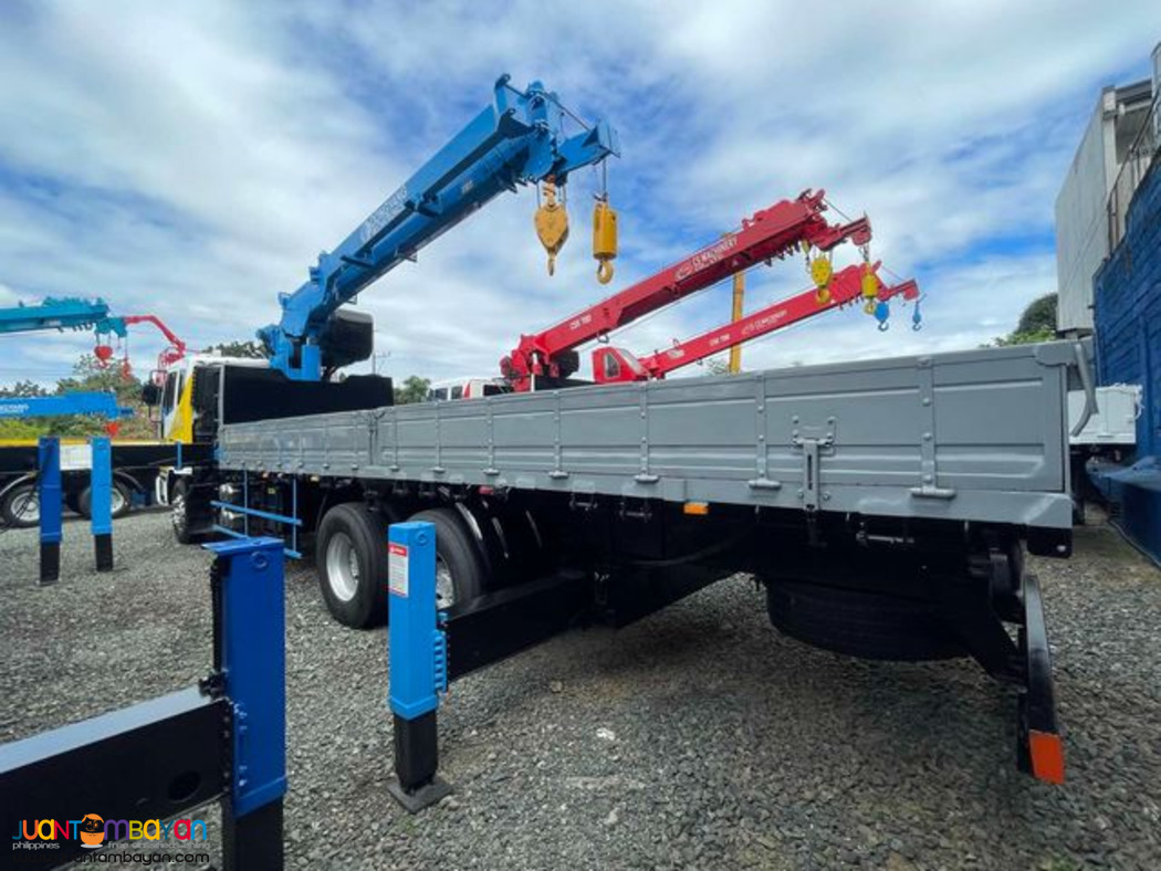 10 Tons Daewoo 10 Wheeler Boom Truck For Sale!