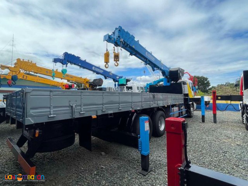 10 Tons Daewoo 10 Wheeler Boom Truck For Sale!