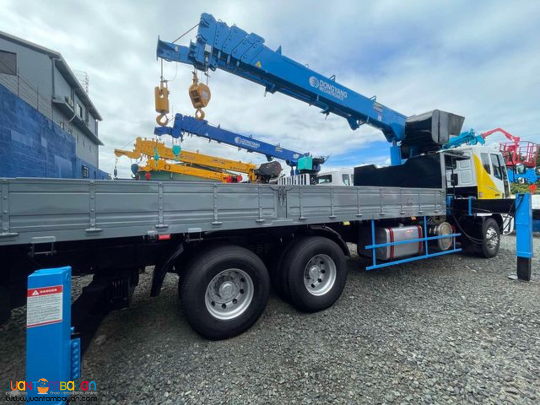 10 Tons Daewoo 10 Wheeler Boom Truck For Sale!