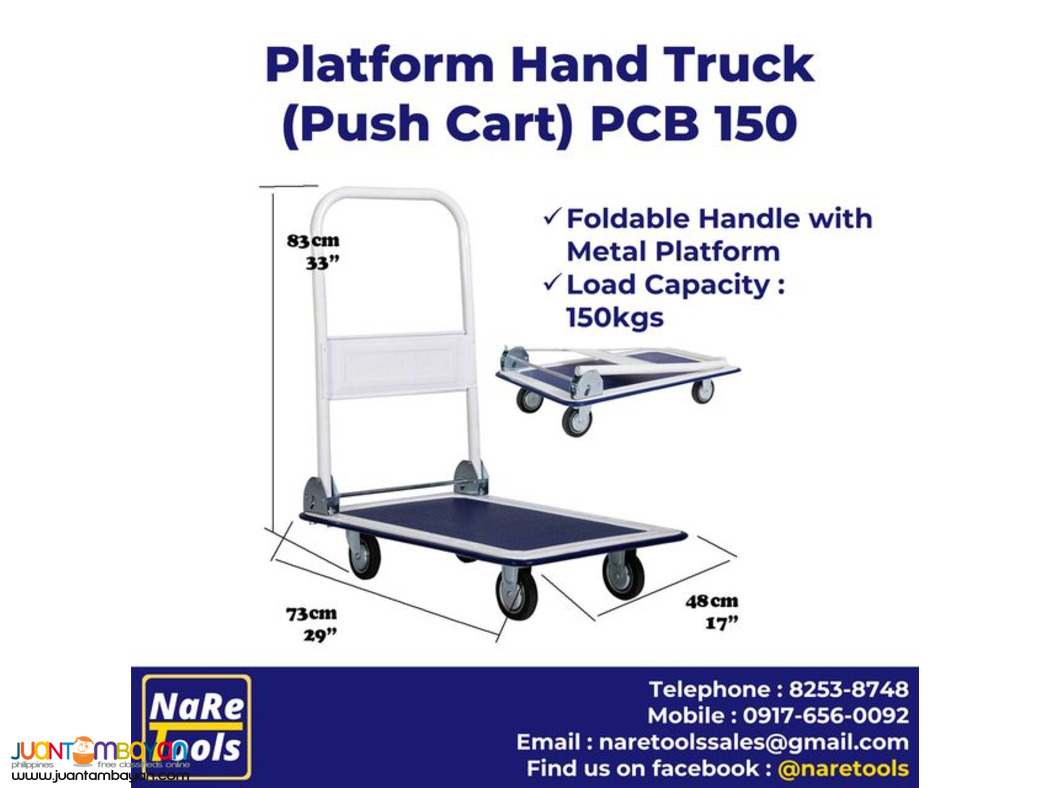 Metal Platform Hand Truck (Push Cart) PCB150