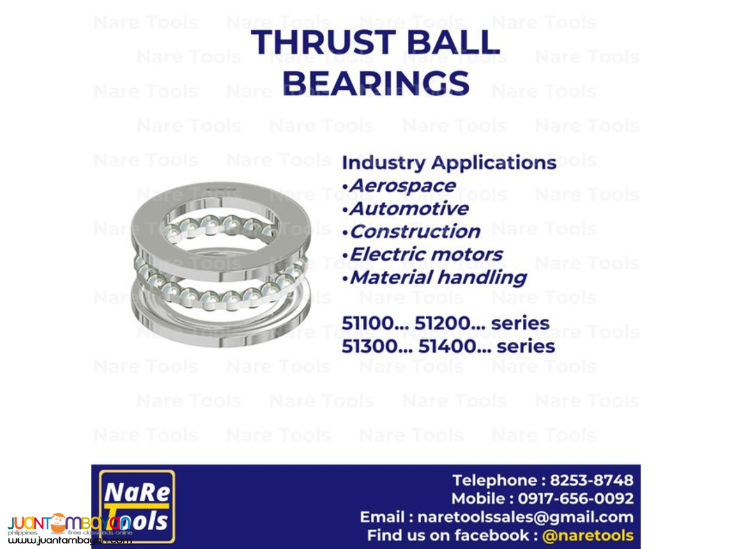 Thrust Ball Bearings