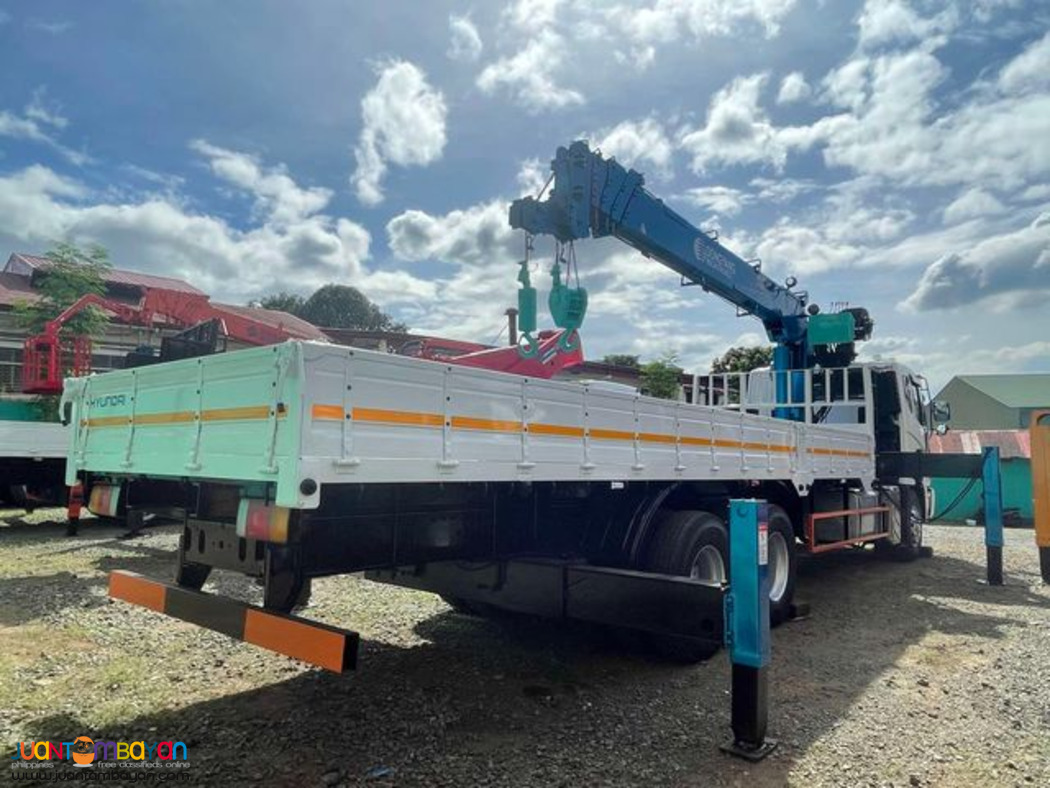 10 Wheeler Daewoo 10 Tons Boom Truck For Sale!