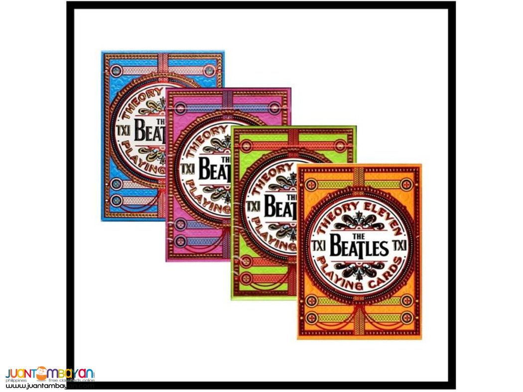 The Beatles Playing Cards