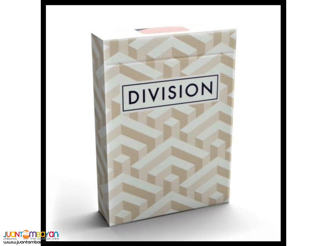 Division Playing Cards