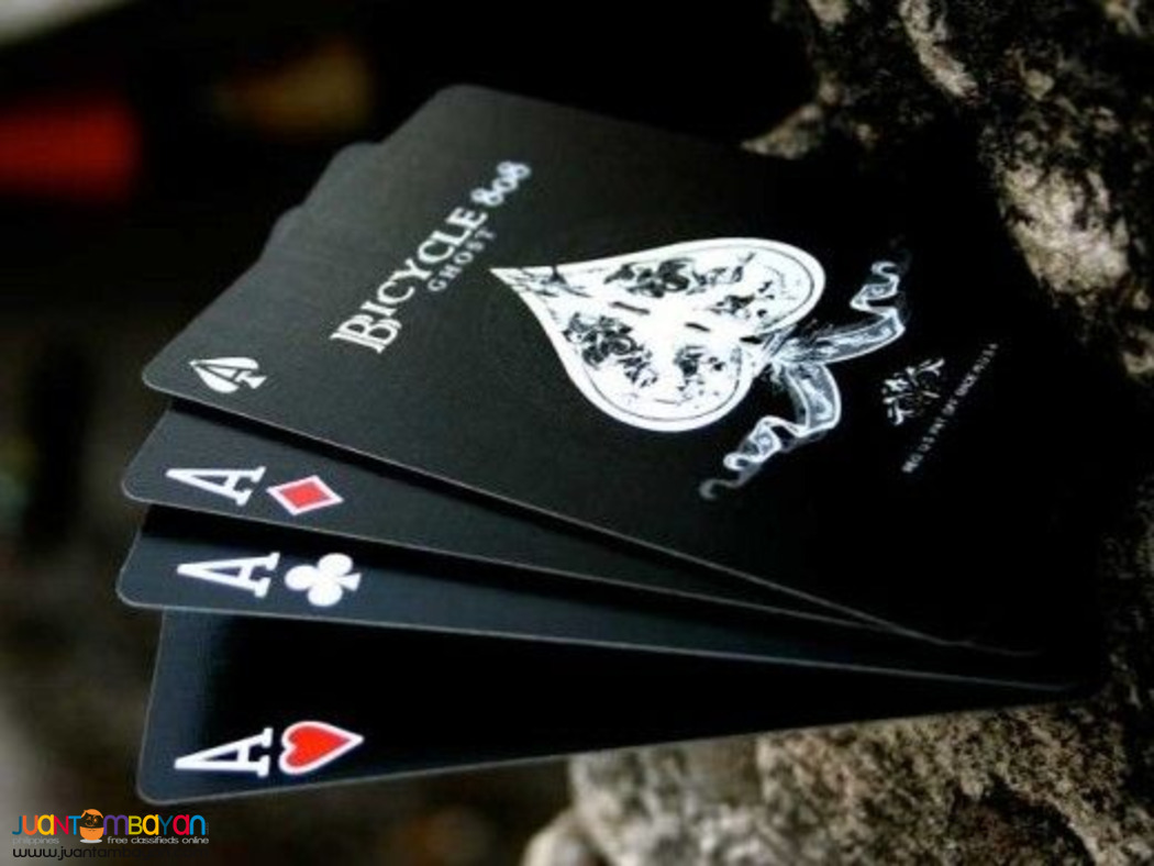 Bicycle Black Ghost Playing Cards