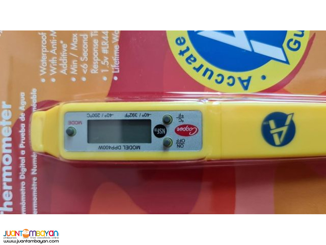 Cooper-Atkins DPP400W Pen Style Digital Pocket Thermometer