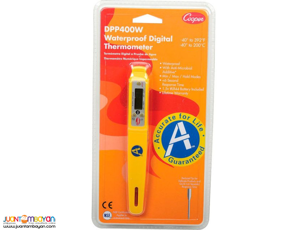 Cooper-Atkins DPP400W Pen Style Digital Pocket Thermometer