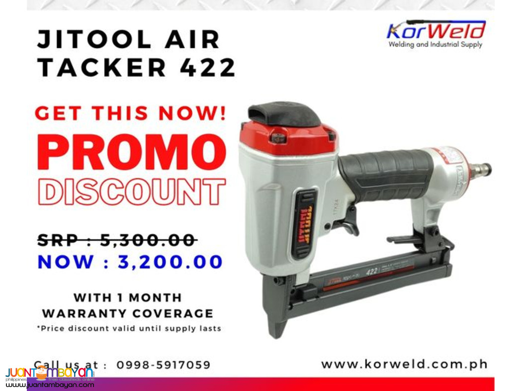 Jitool Air Brad Nailer F30