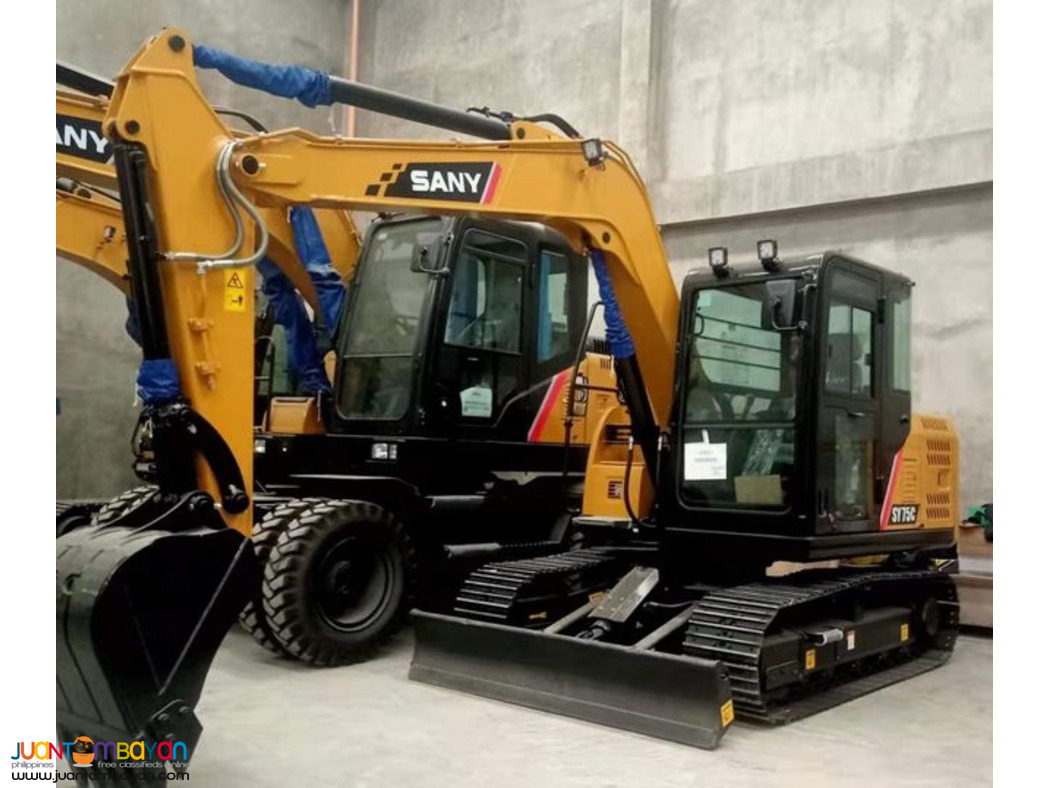 SANY SY75 MINI CRAWLER EXCAVATOR 0.28CBM