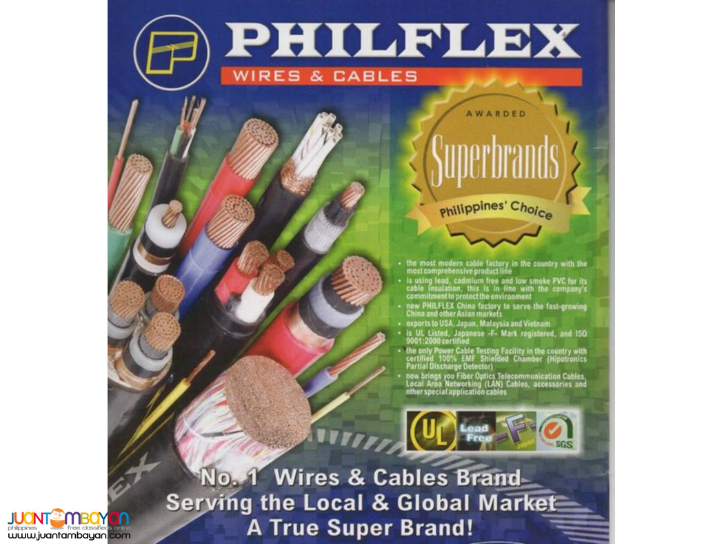 Philflex & Phelps Dodge Electrical Wires