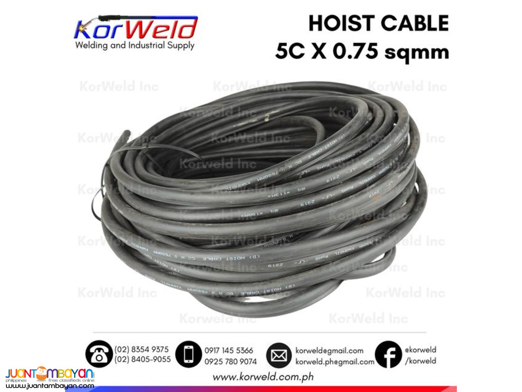 Cable for Push Button / Controller Cable / Hoist Cable