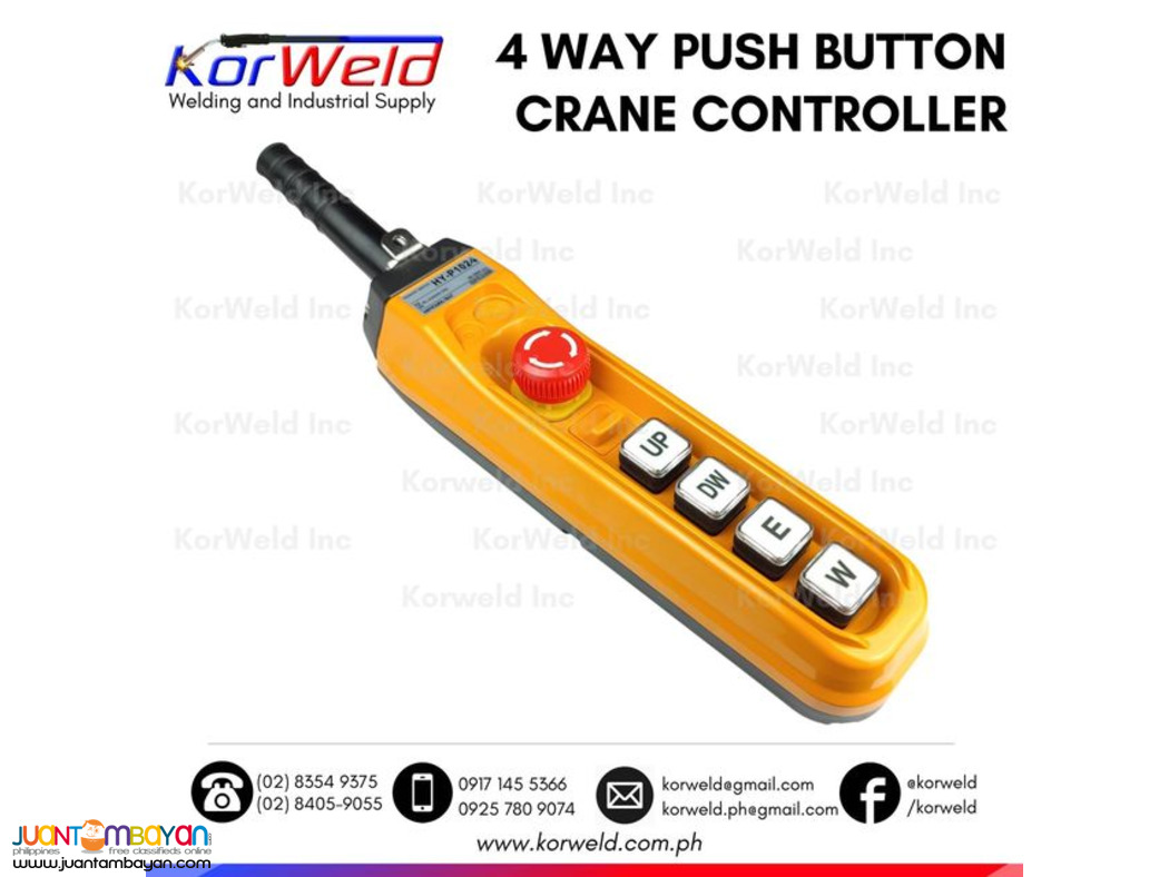 Push Button Controller for Electric Hoist