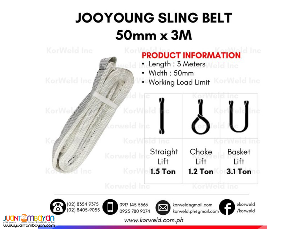 Sling Belt for Lifting 2 Tons