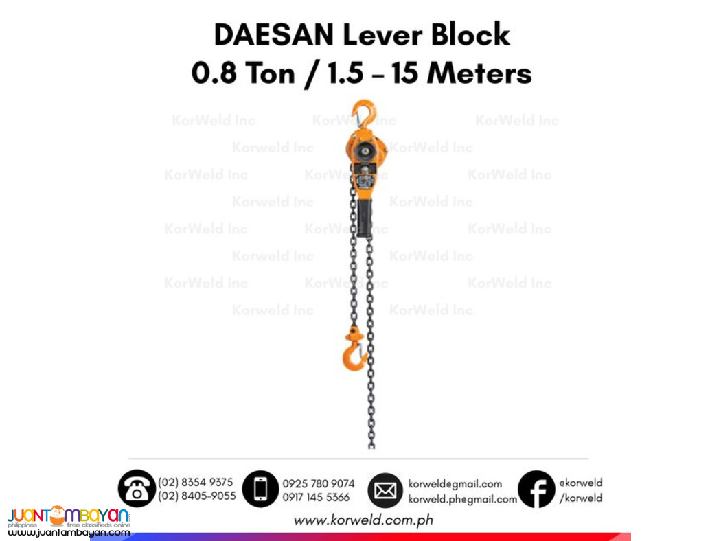 Lever Block 0.75 Ton