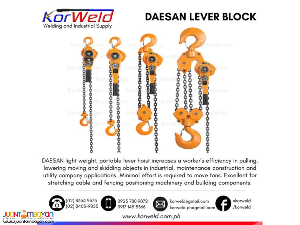 Lever Block 0.75 Ton