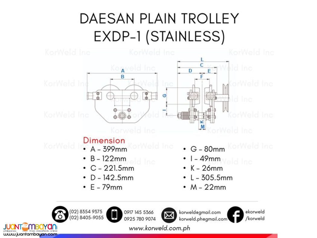 Spark Resistant Plain Travelling Trolley