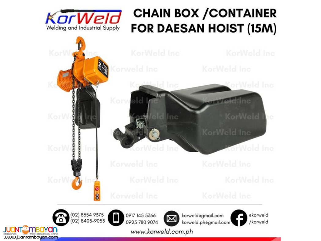 Chain Box for Electric Hoist