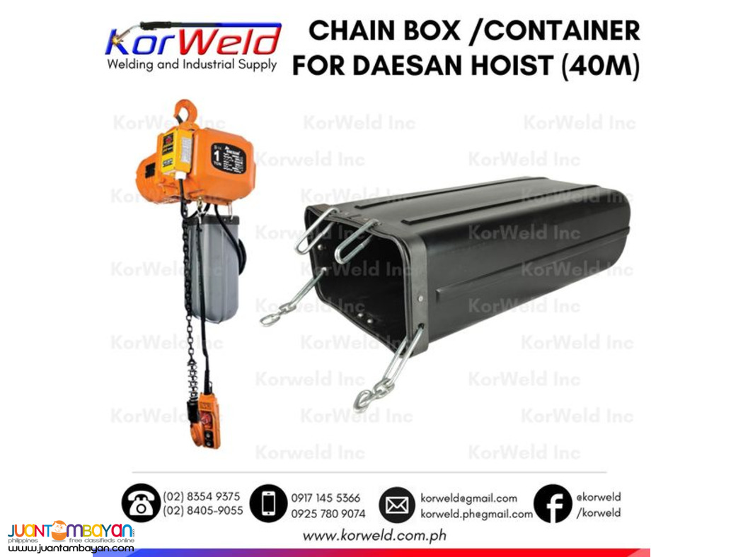 Chain Container Box for Electric Chain Hoist