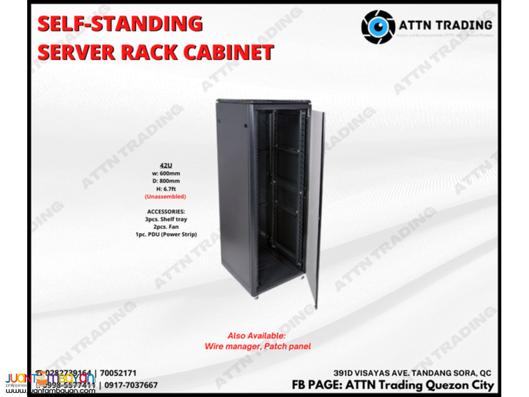 SELF STANDING RACK CABINET