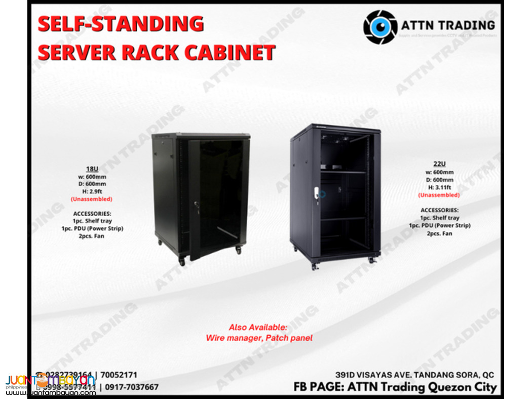 SELF STANDING RACK CABINET