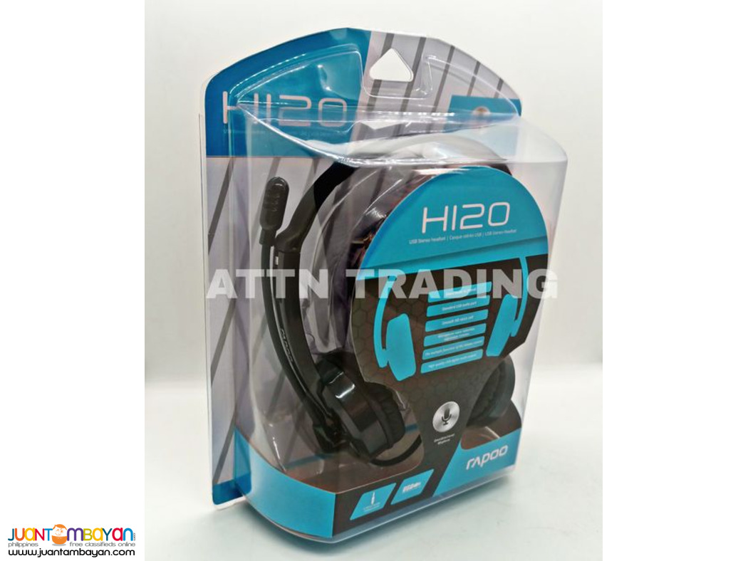 RAPOO H120 USB STEREO HEADSET