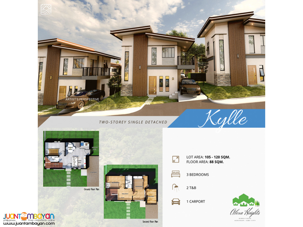 Php 4,998,000 2 storey single detached HOUSE AGSUNGOT CEBU CITY