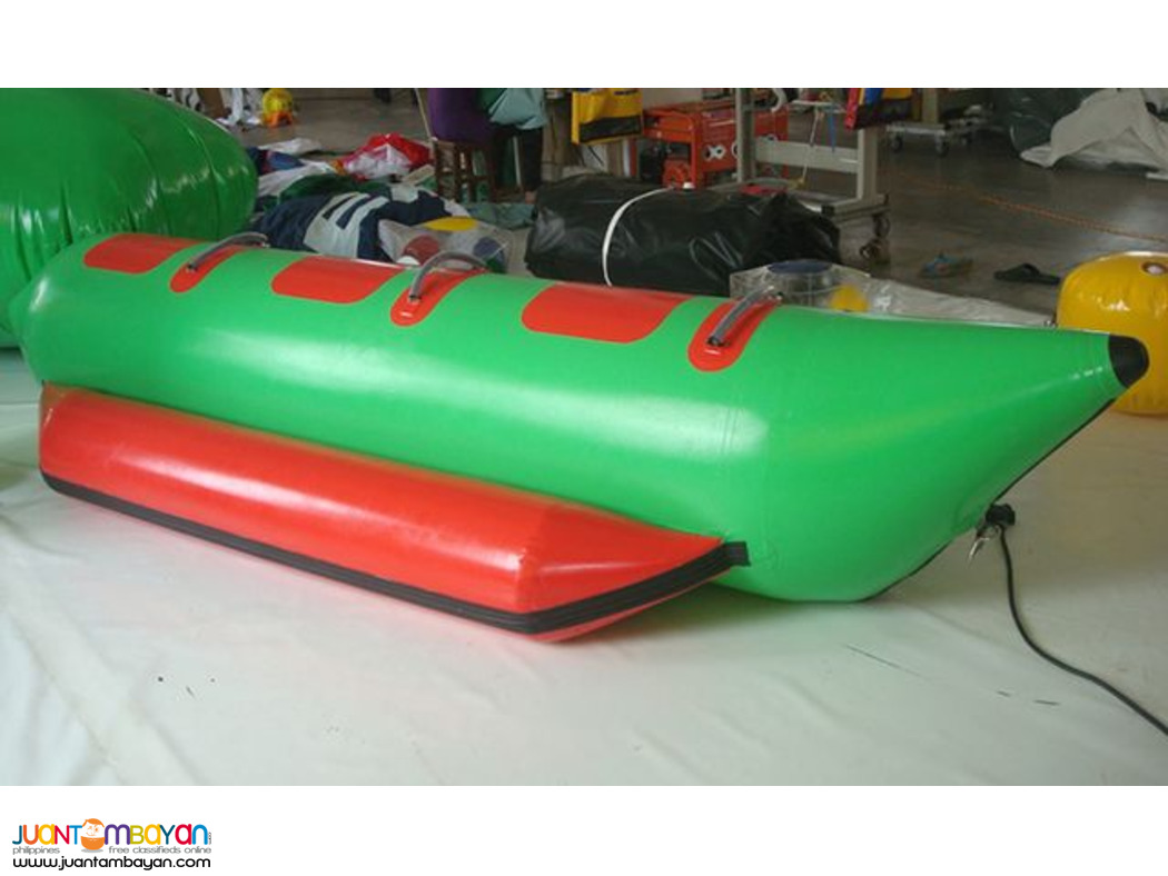 Inflatable Banana Boat 3 SEATERS Good Quality PVC Fabric