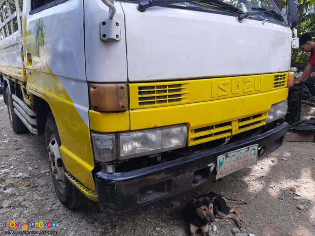 ISUZU ELF NKR 10FT DROPSIDE 6 WHEELER