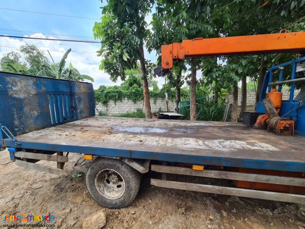 MITSUBISHI CANTER SELF LOADING WITH BOOM 2.5 TONNER