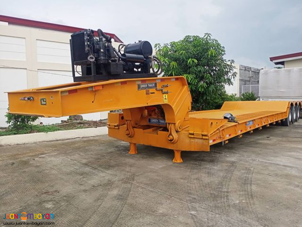 LOW BED GIRDER TRAILER,DETACHABLE