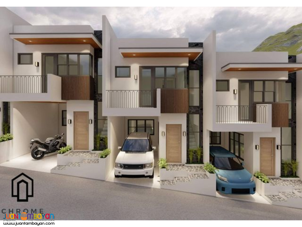 pre-selling townhouse Linao Talisay City Chrome Residences