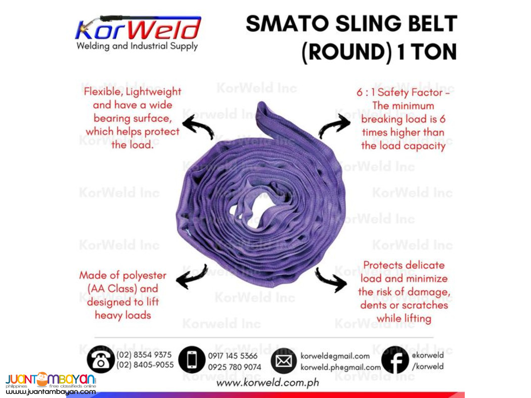 Round Lifting Belt 1 Ton