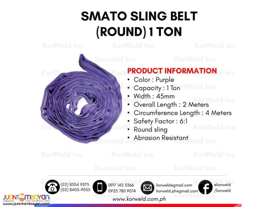 Round Lifting Belt 1 Ton